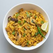 Mushroom Pulao