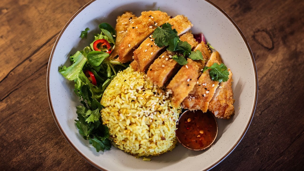 Katsu Chicken Rice Bowl