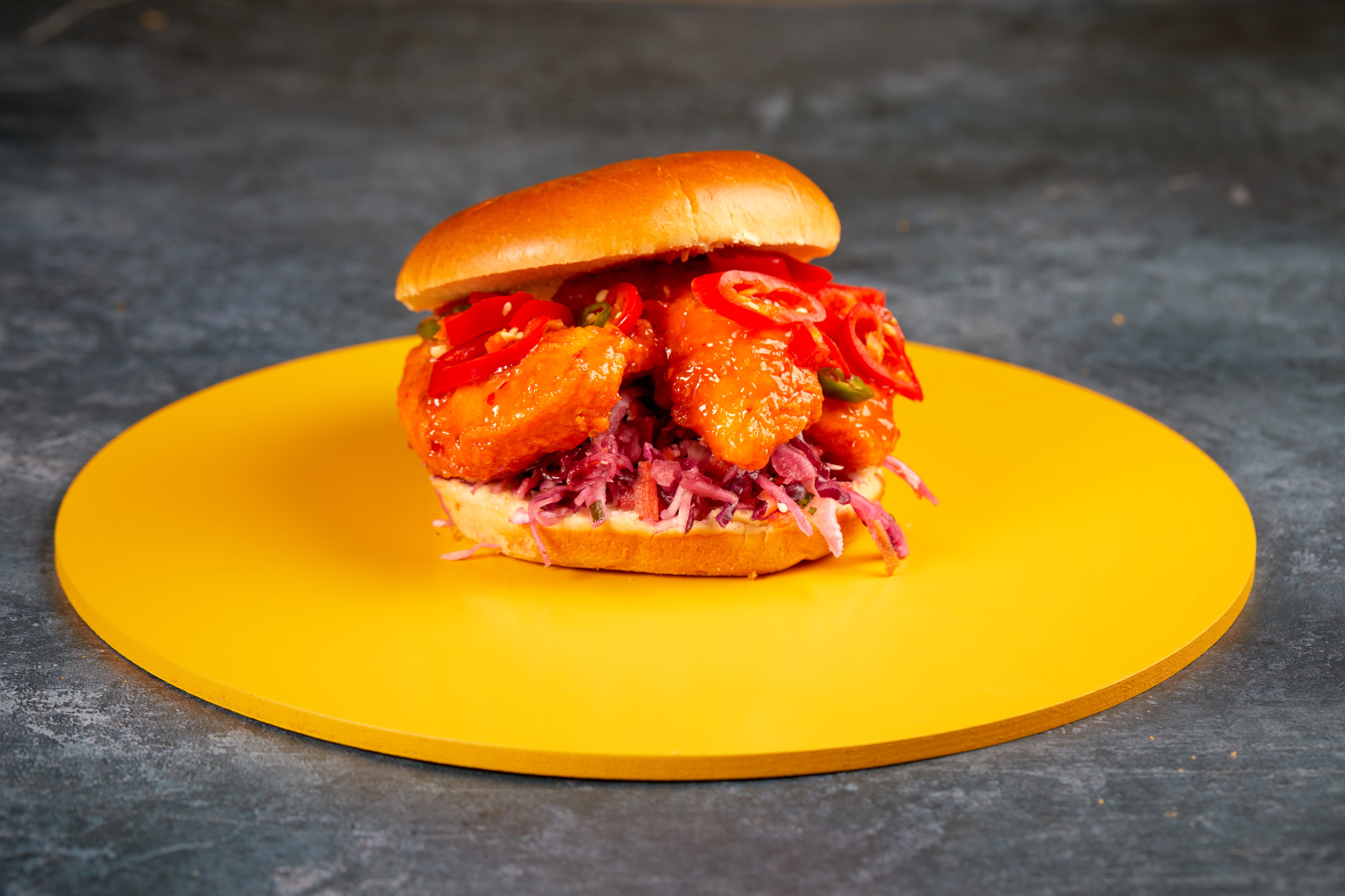 Sweet Chilli Chicken  Burger (Hot) ��️