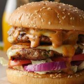 Double Zoom Chicken Burger