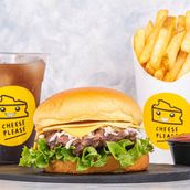 Orginal Cheese Please Burger Meal