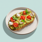 Mozzarella Avocado Toast