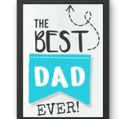 Best Dad Ever Photo Frame
