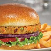 veg burger combo