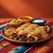 Veg Fiesta Enchilada