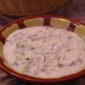 Cucumber Yogurt Plate