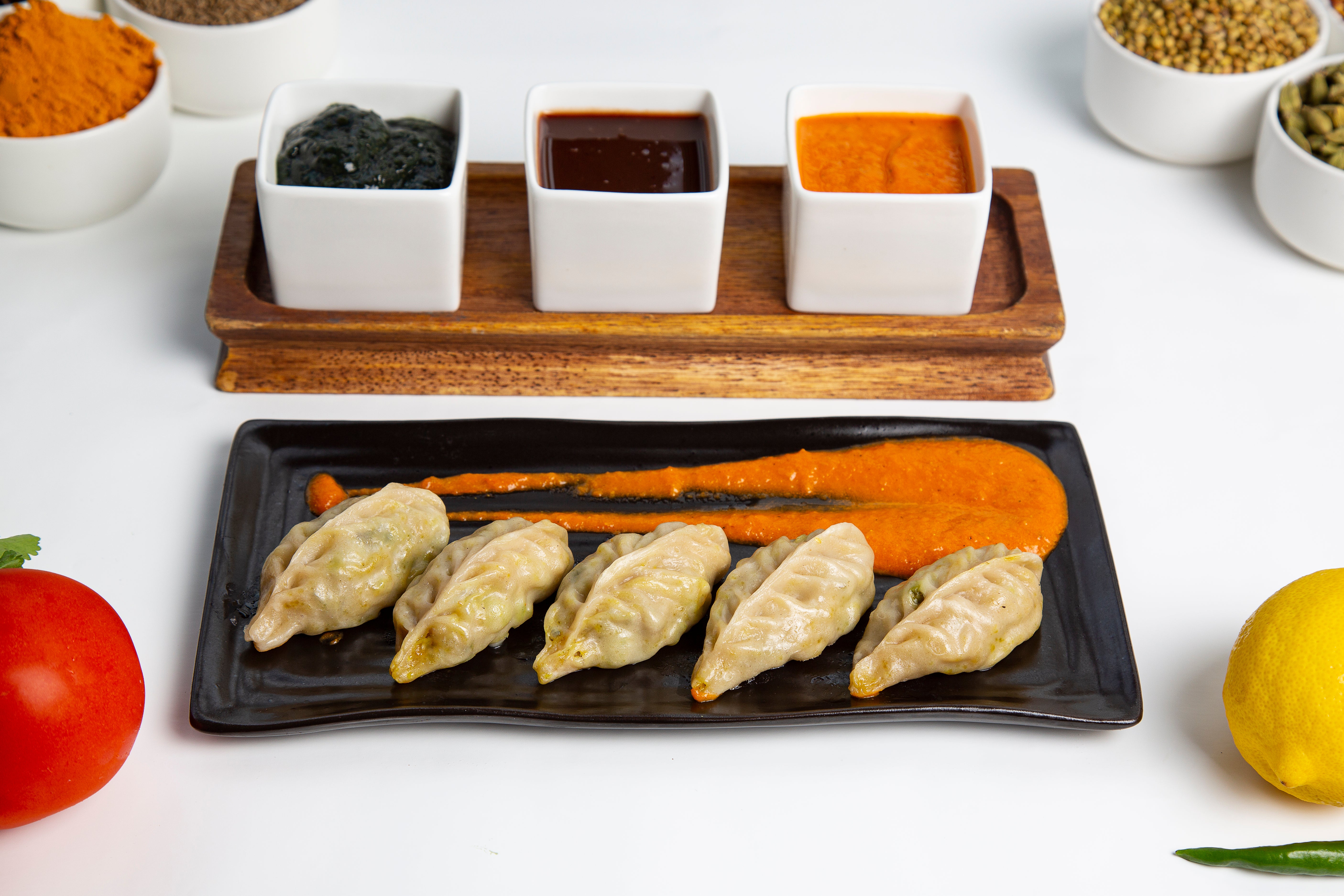 Vegetable Momo cha
