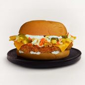 Cheesy Chicken Burger
