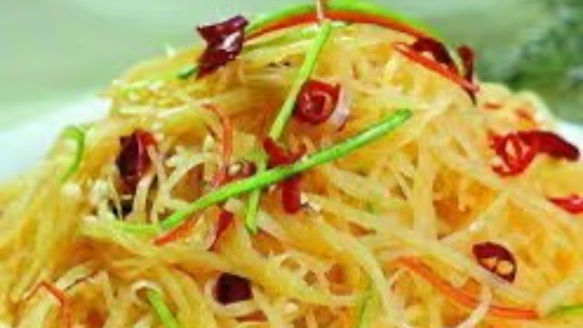 Chilli Potato Slices 炝拌土豆丝