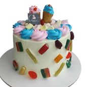 Gummy Land Cake