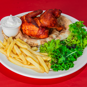 Half Chicken With Fries
