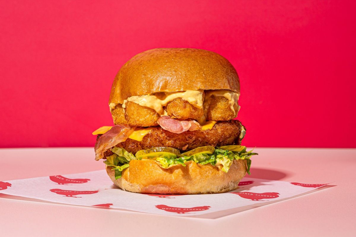 THE MC STACK BURGER, FRIES & DRINK