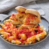 Triple Cheese Chicken Burger