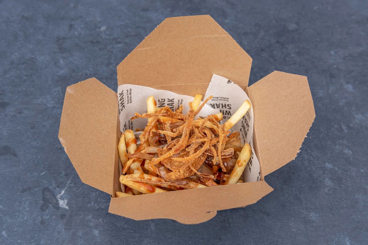 Loaded BBQ Fairground Onion Fries