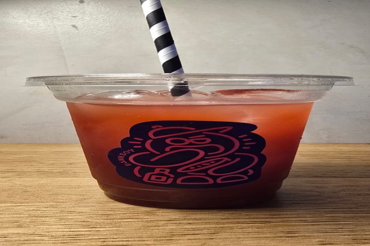 Sichuan strawberry lemonade