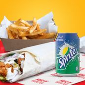 Chicken Wrap Meal