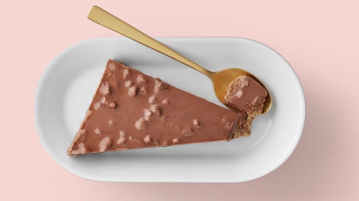 Daim Chocolate Cake Slice