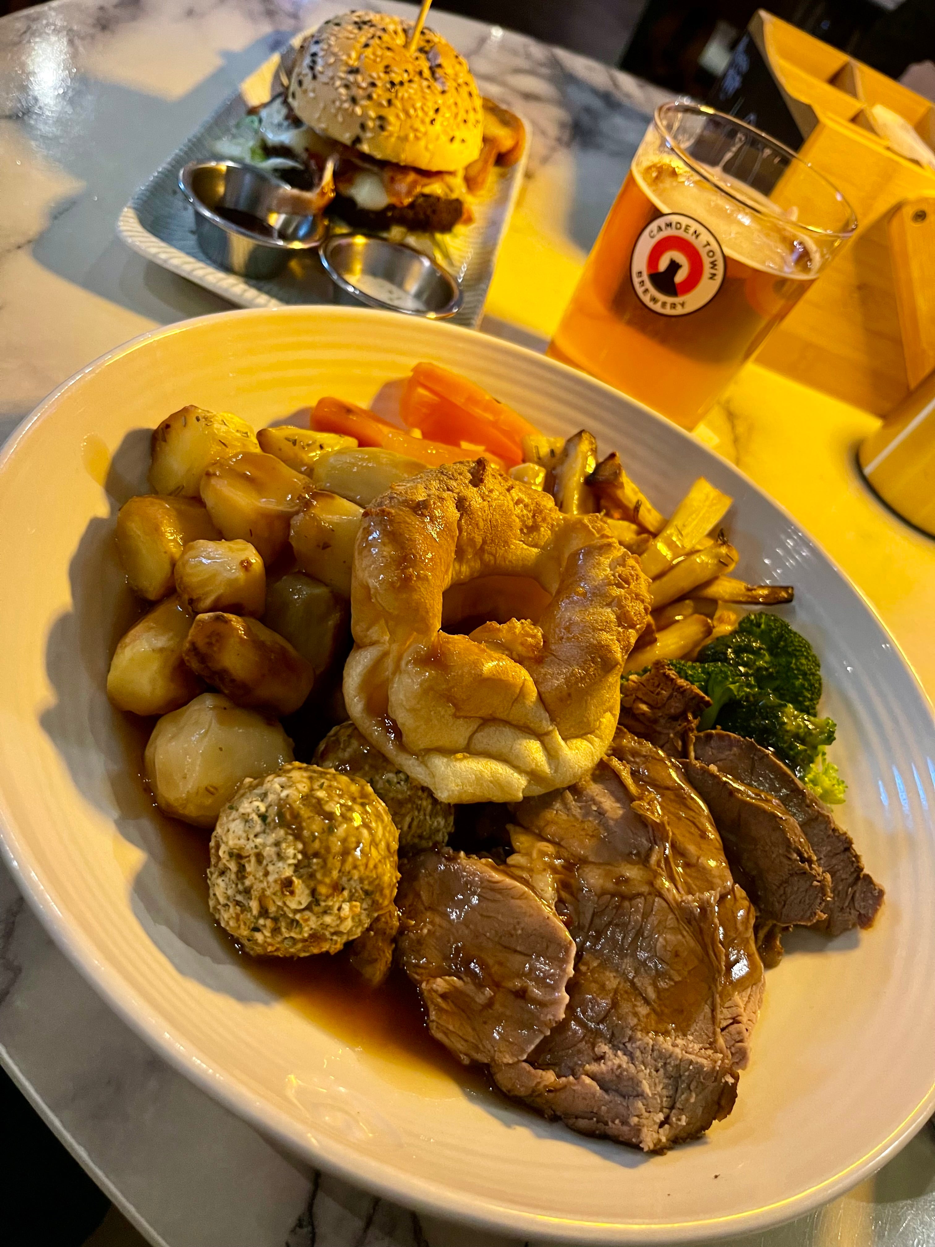 Traditional Beef Sunday roast