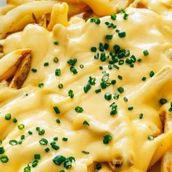French fry with cheese