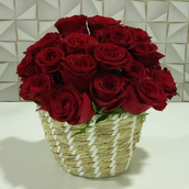 Simple Basket Red
