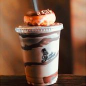 Cold Nutella Latte