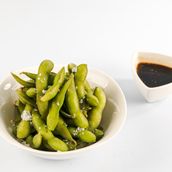 Edamame With Sauce