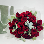 24 Red Roses Bouquet