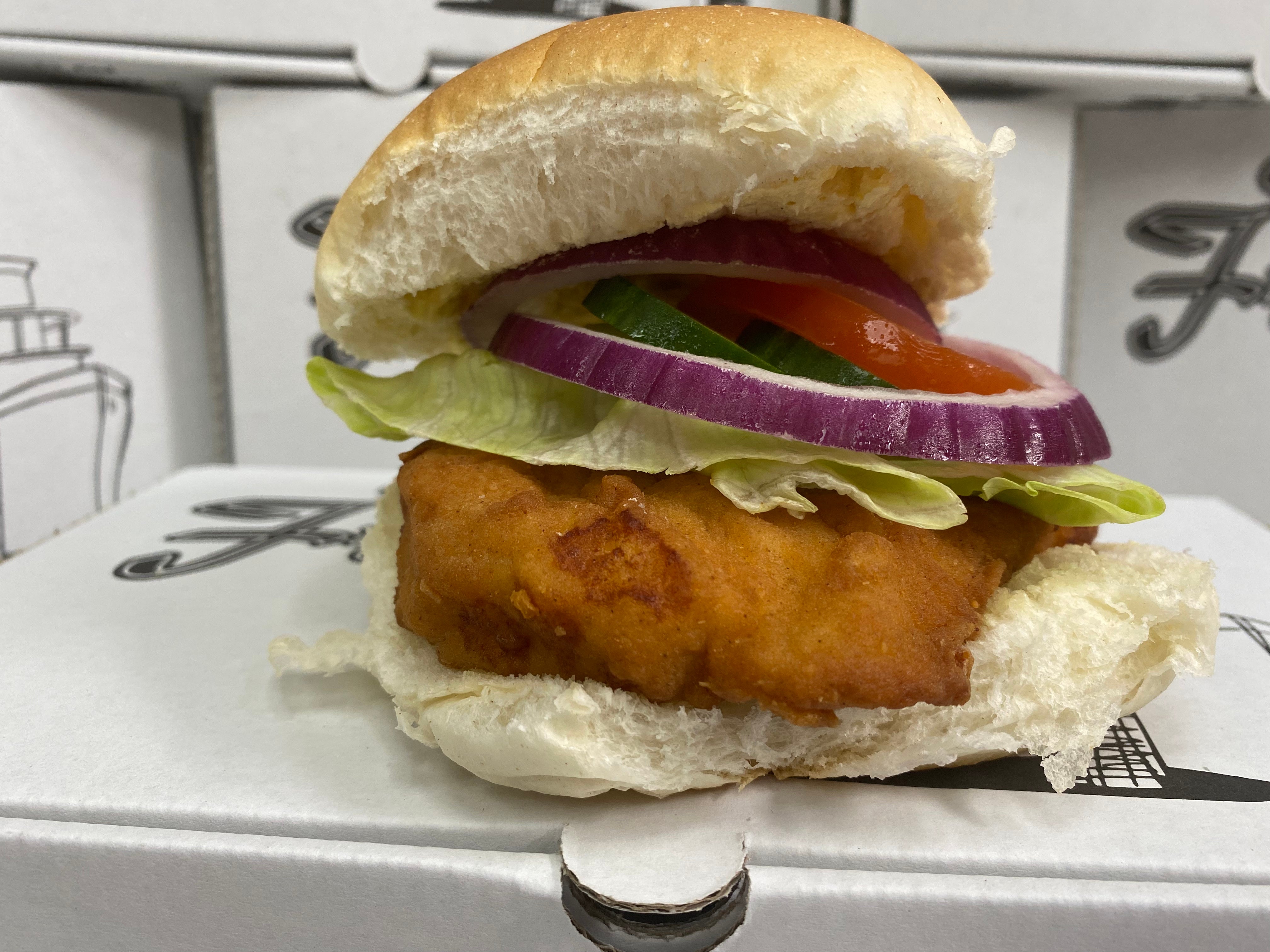 Chicken Steak In Bun