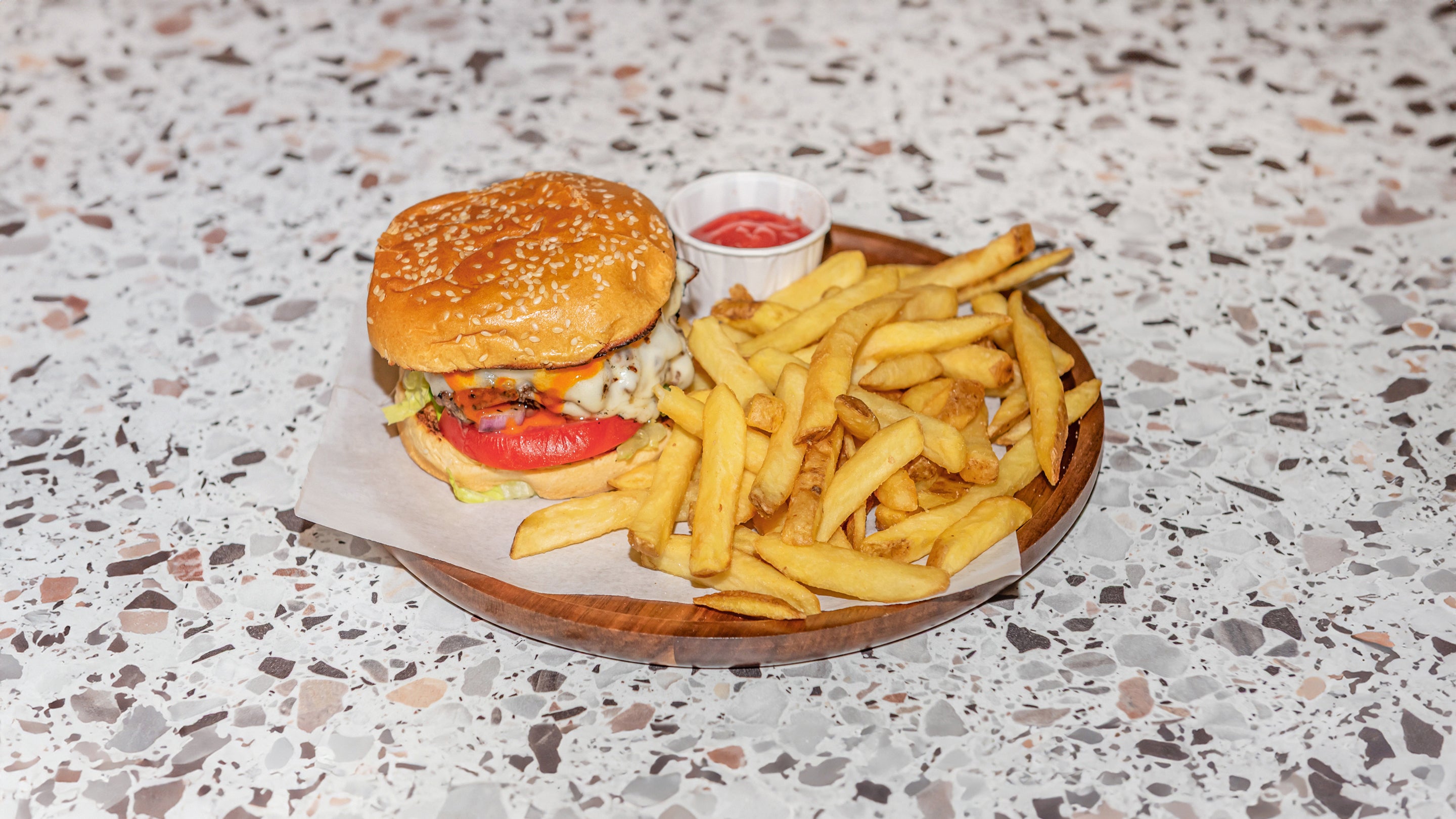 Smashed Cheeseburger