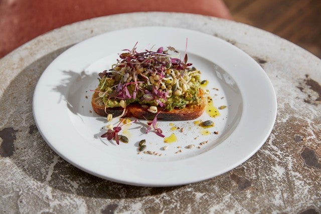Avocado Green Goddess on  Wildfarmed Sourdough Toast (pb)