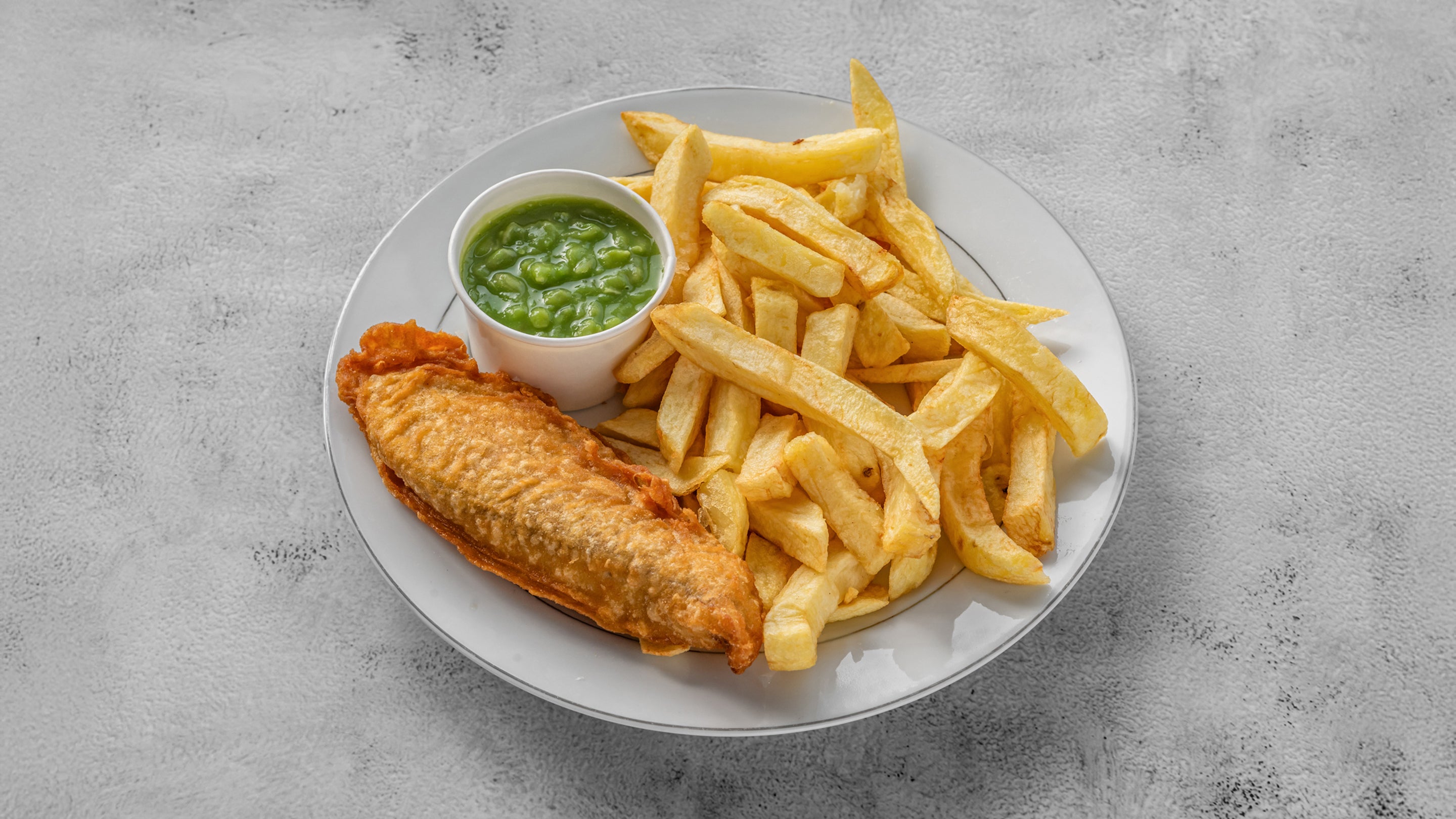 Mini Fish, Chip and Sauce