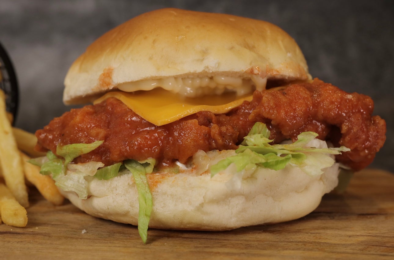 Premium Buffalo burger