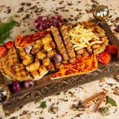 Family Chicken And Appetizers Mix Meal	