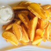 Crispy Potato Wedges