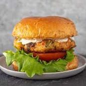 Jumbo Prawns Burger
