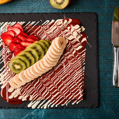 Fruits Crepe