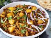 Aloo Qeema