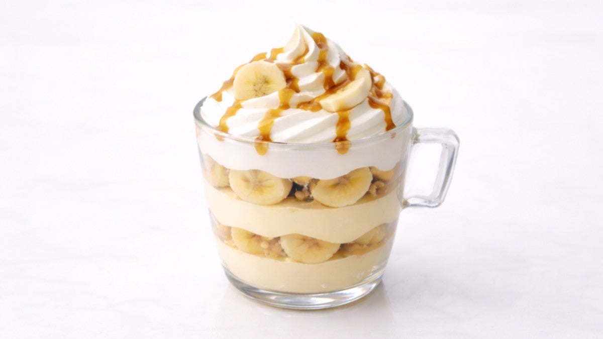 Banana & Custard Cream Parfait