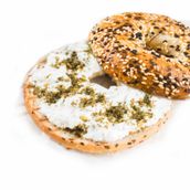 Labneh & Zaatar Bagel