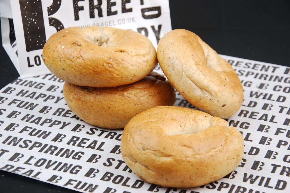 Pack of 4 Wheatmeal Bagels