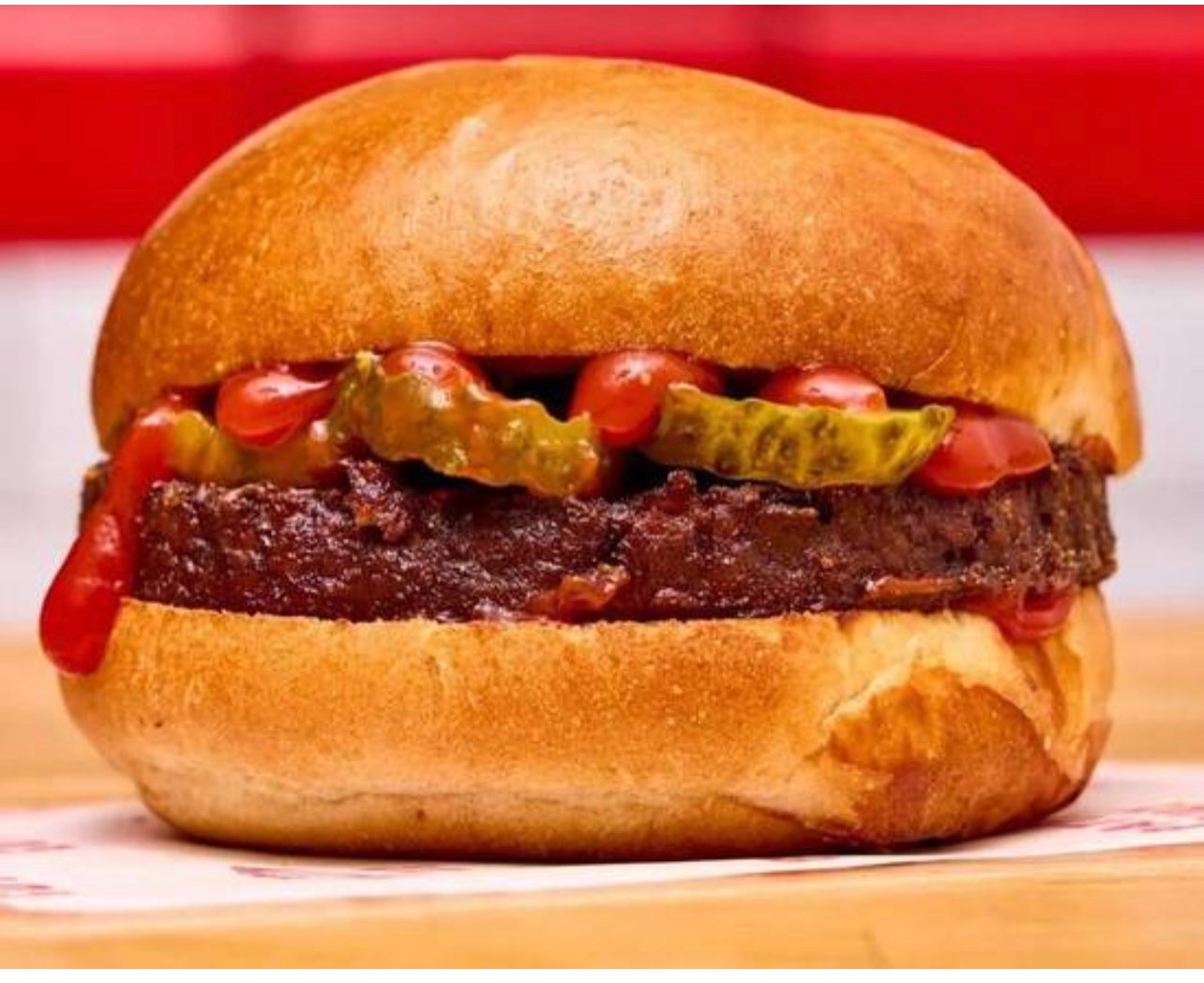 Vegan Ham Burger