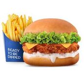 Spicy Shrimpy Chicken Fillet + Fries