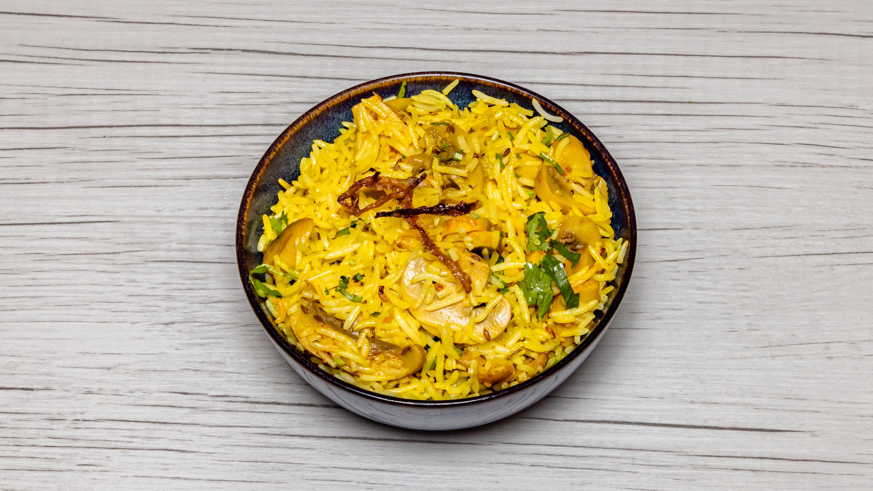 MUSHROOM & GARLIC RICE