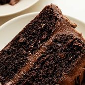 Chocolate Cake Slice