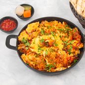 Fried Tomato With Eggs Shakshoka