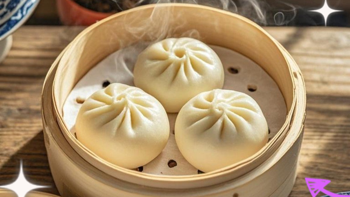 Veg & Mushroom Steamed Buns (V) 青菜香菇蒸包 2 pcs