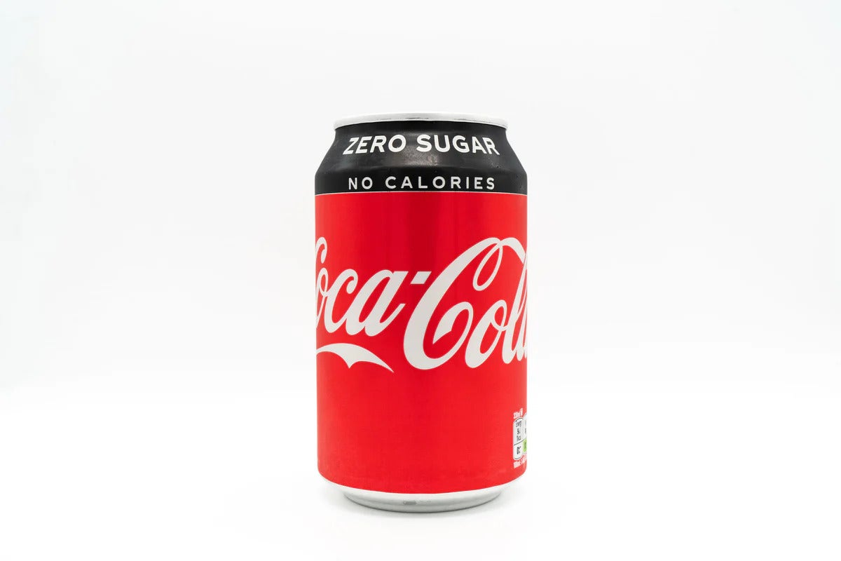 Coke zero can