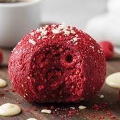 Raspberry Protein Ball