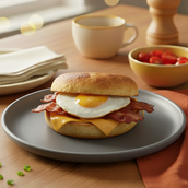 Bacon & Egg Bun
