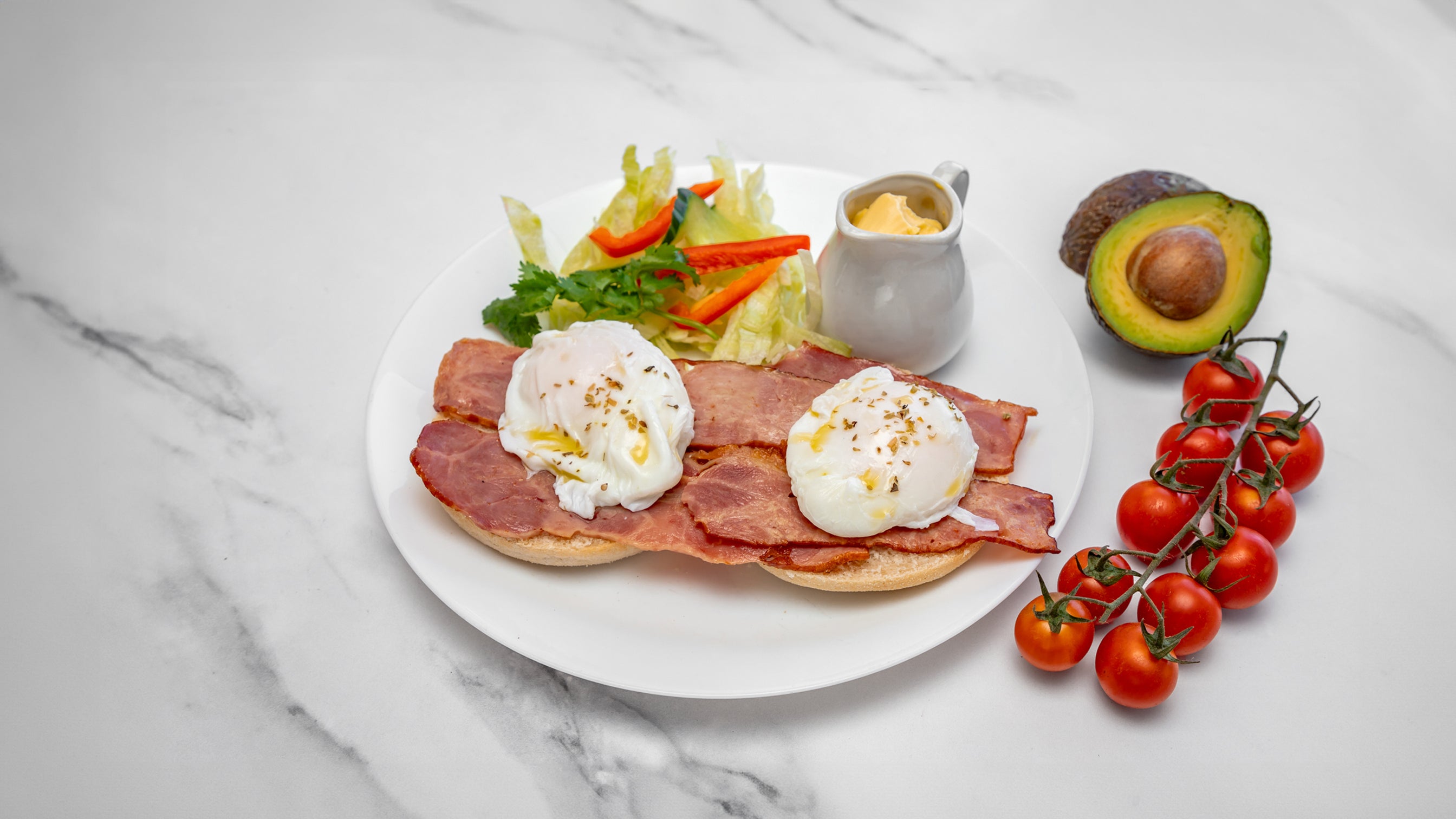 Egg Benedict breakfast